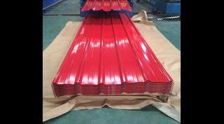 Профлист МП35 0.95 мм RAL 3020 Красный Насыщенный