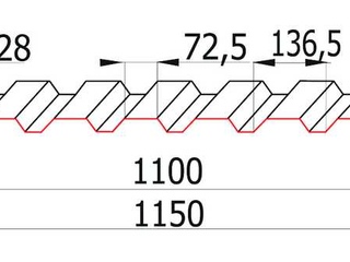 Профлист С8 1 мм RAL 9003 Сигнальный Белый 2 - в «Монолит-Металлопрокат».