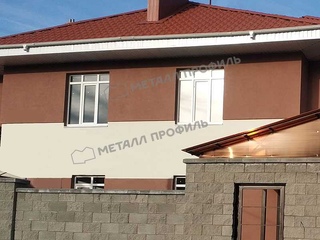 Металлочерепица Металл-Профиль Трамонтана-SL 0,5 PURMAN® RR 32 Темно-коричневый 2 - в «Монолит-Металлопрокат».