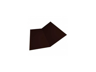 Планка ендовы нижней 300х300 0,5 Drap RR 32 темно-коричневый