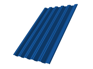 Профлист НС35 0.4 мм RAL 5005 Сигнальный Синий